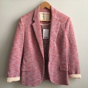 Pink Knit Cartonnier Blazer